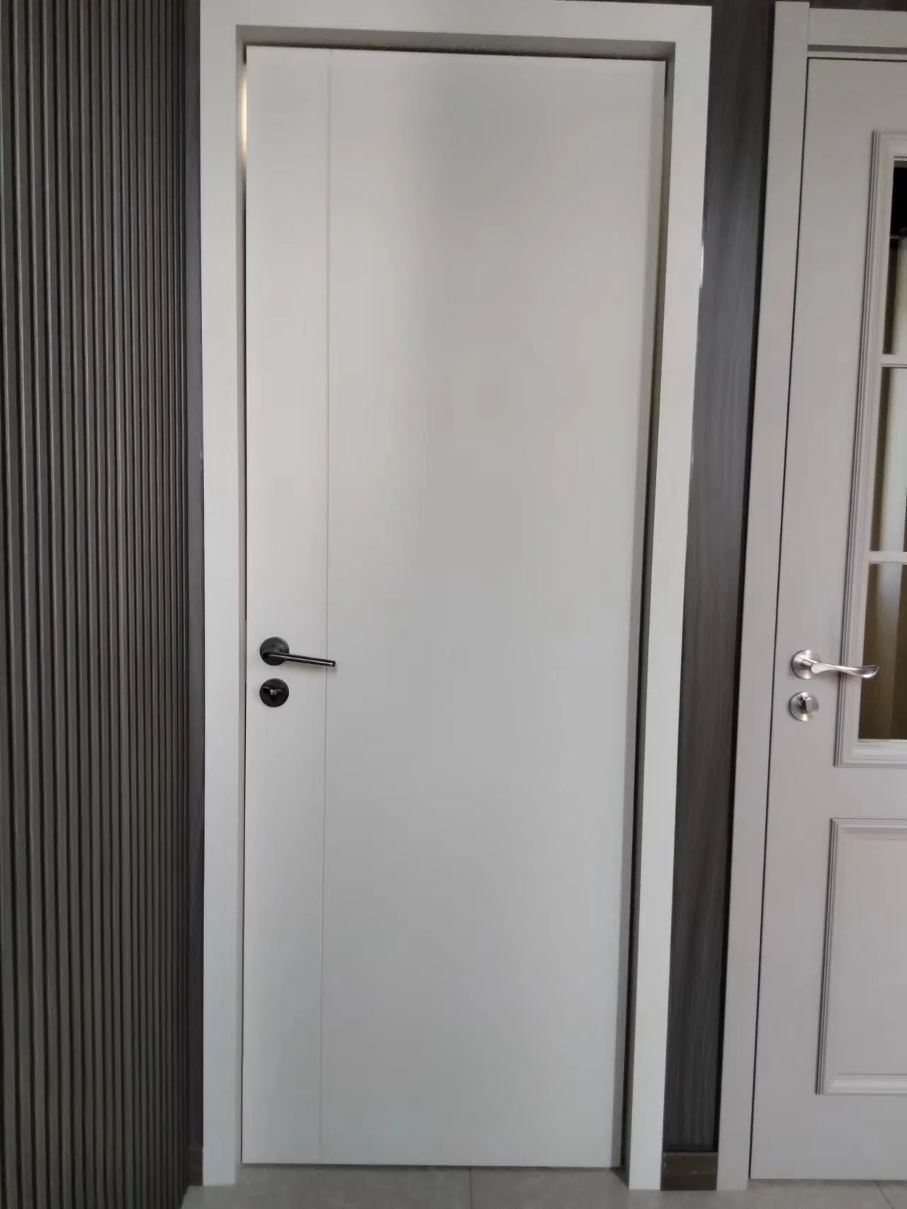 Waterproof WPC Interior Door Film Wrapping Painting Finish 2030mm Easy to Install