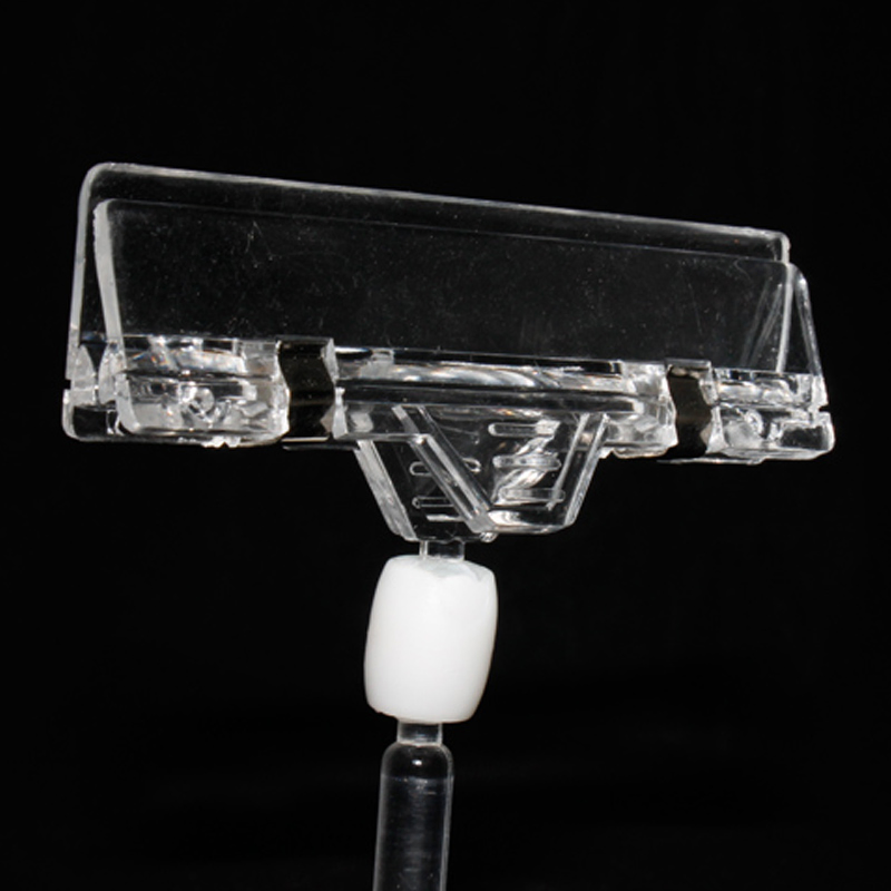 Transparent Magnetic Paper Pop Clips Holder Supermarket Price Clips