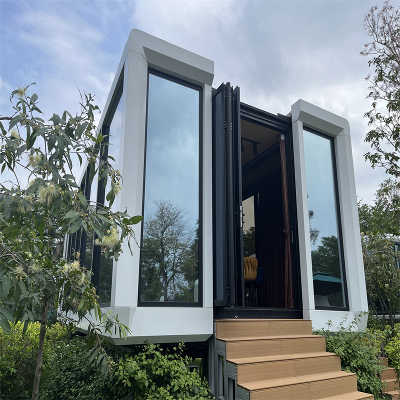 Tiny Container House Home Price/Modular Camping Hotel/Prefabricated Space Capsule House/ Mobile Prefab Cabin Factory/Fast Installation Sleeping Pod