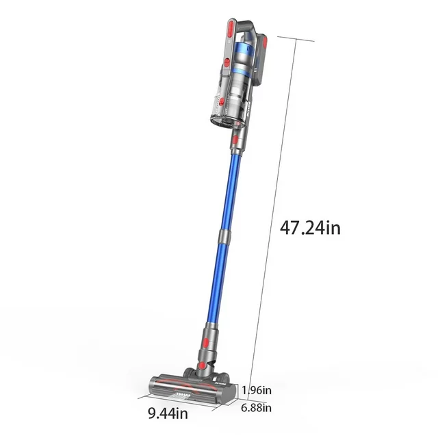 Wireless Upright Cleaner with Efficient Filter Technology