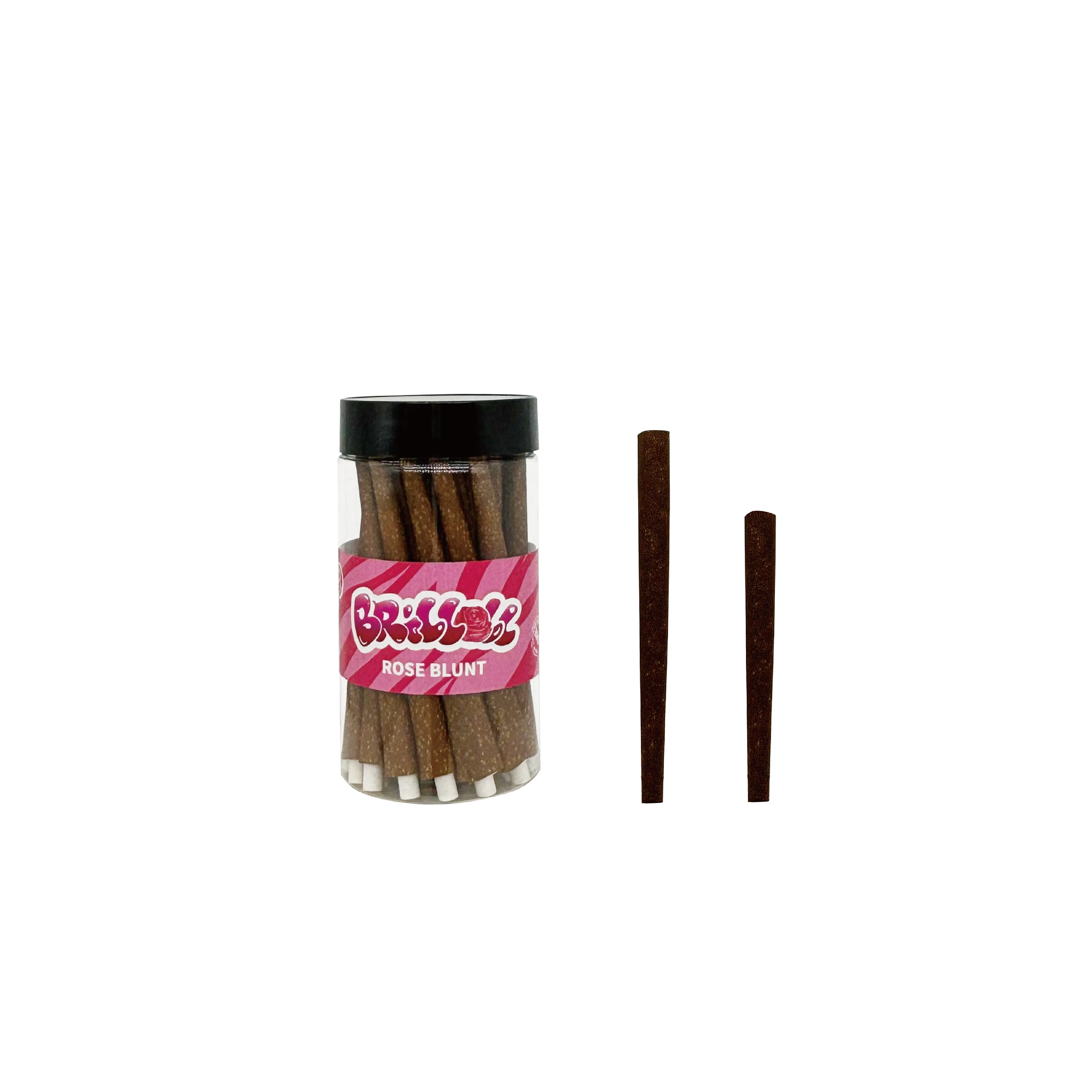 Even Burning Model Kingsize Cigar Flavor Rolling Paper Cone 25PCS/Jar Smoking Cones