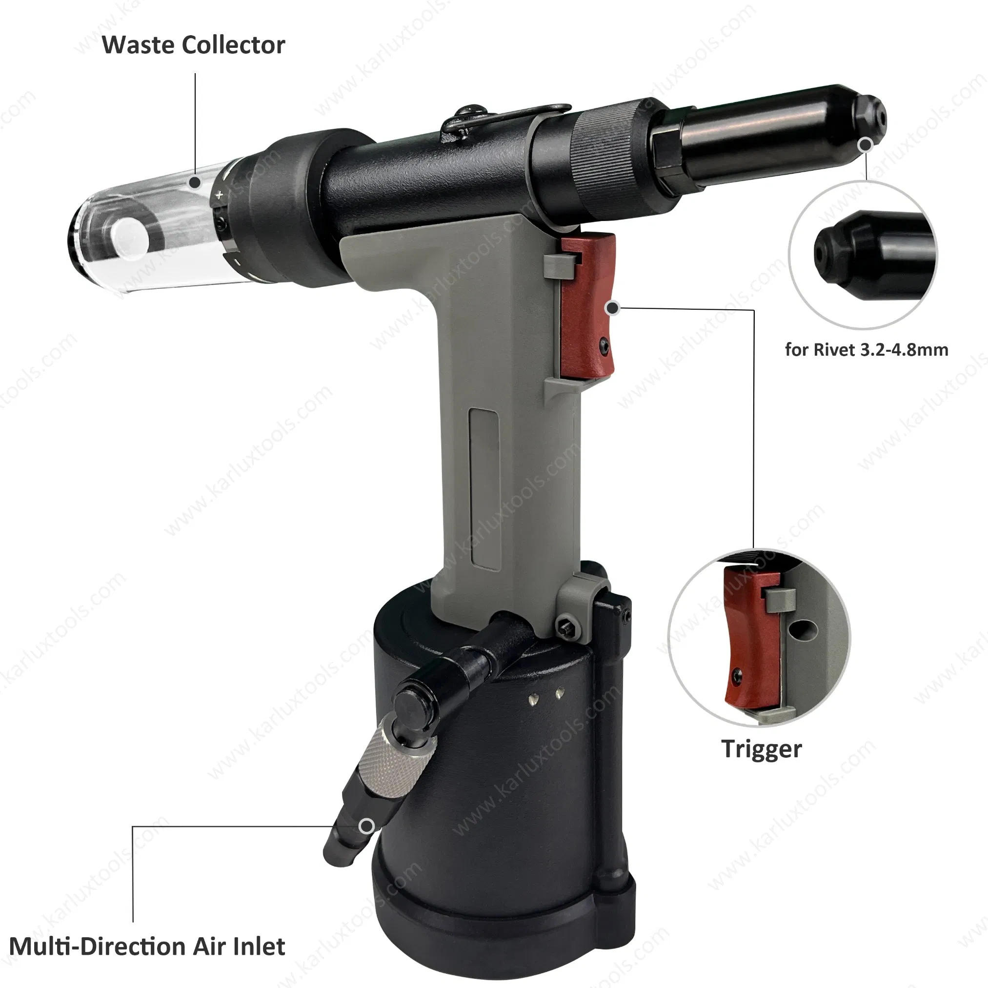 Пневматическая заклепочная машина Max Stroke 18 мм
