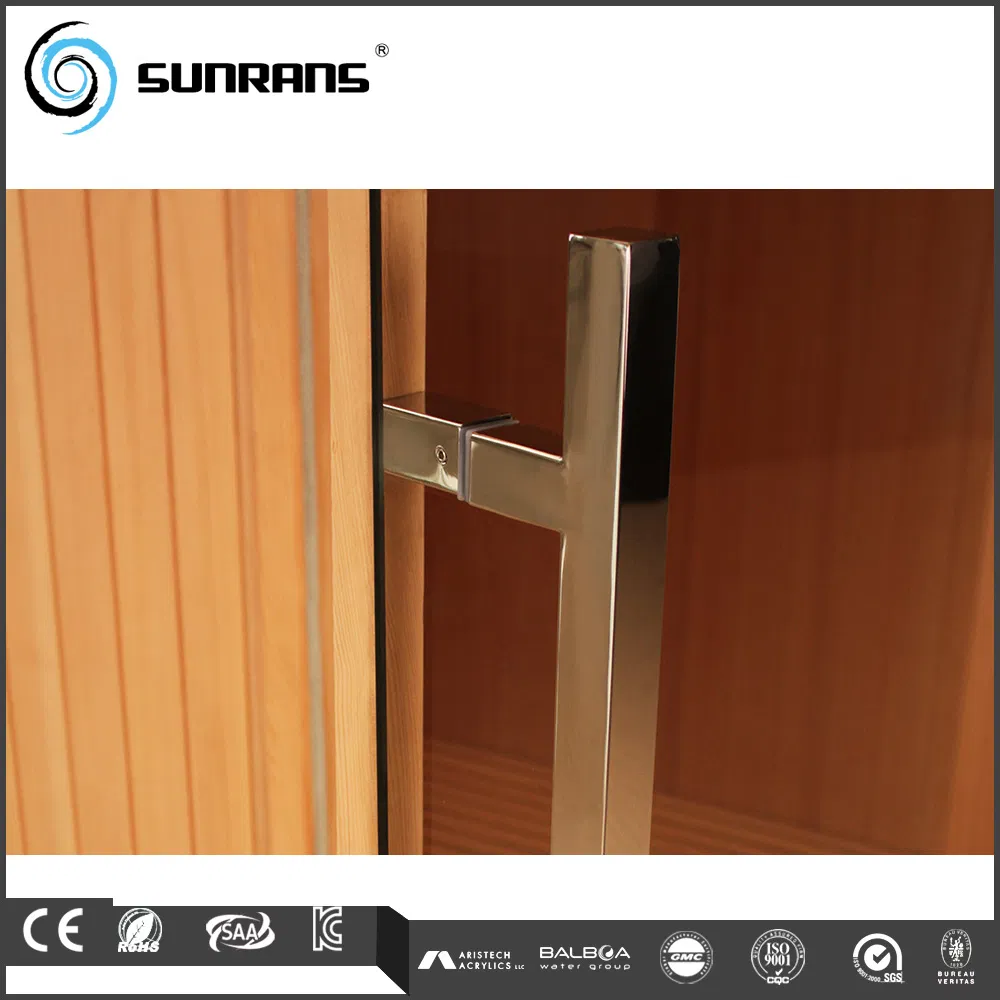 Cheap and Customizable Wooden Far-Infrared Ray Sauna for 4 Person Sauna Room