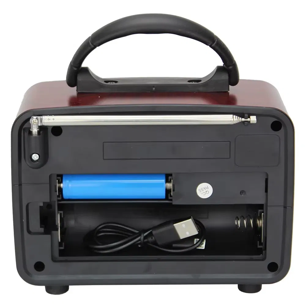 Ретро радио NS-8092BT с Bluetooth, деревянный корпус