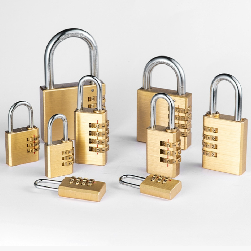 High-Quality Brass Padlock, Combination Lock, Versatile Applications, Custom Orders Accepted