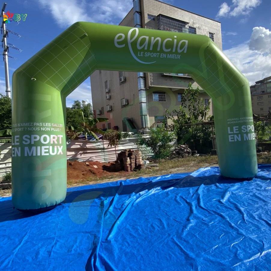 Factory Wholesale Promotional Custom Giant Archway Inflatable Running Arch for Event