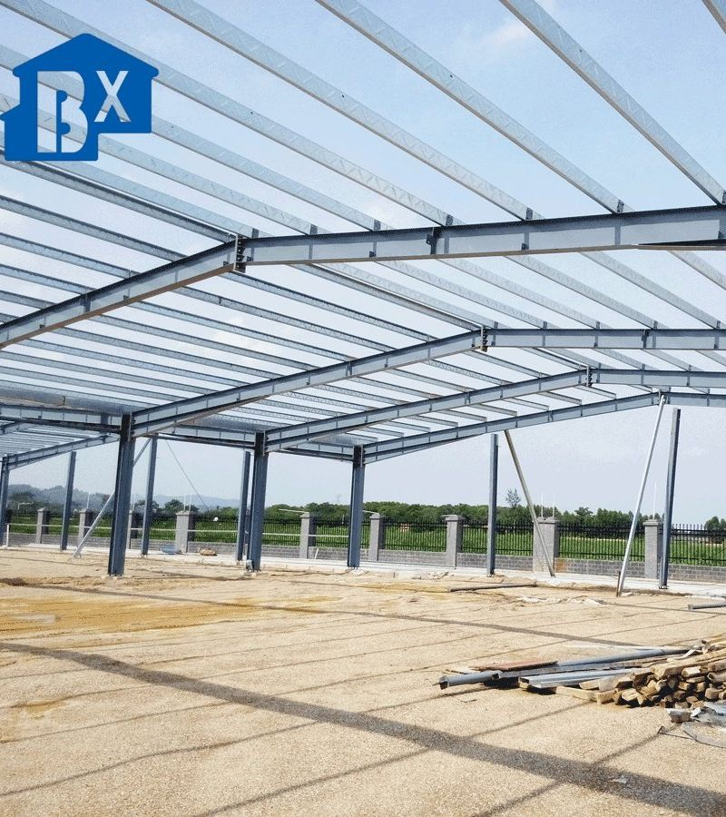 Construction Modular Industrial Agricultural Prefabricated Storage Prefab Light Steel Structure Metal Warehouse / Workshop Building
