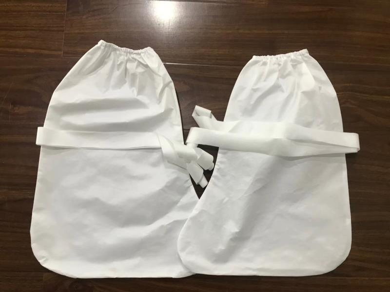 Ly Medical PP Non Woven Hospital Boot Covers with Tie on