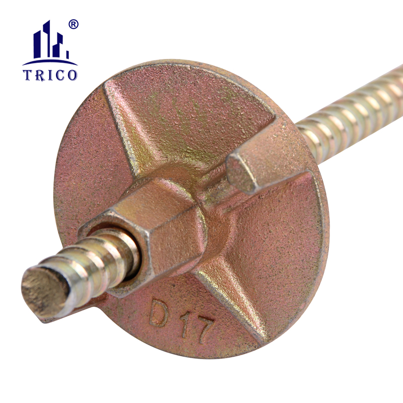 Concrete Wall Ties Formwork Tie Rod Wing Nut Tie Nut D17 for Construction