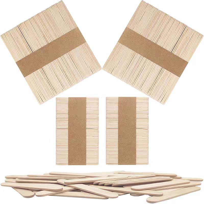 Ice Cream Wooden Stick White Birch Popsicle Machine Popsicle Stick Sale