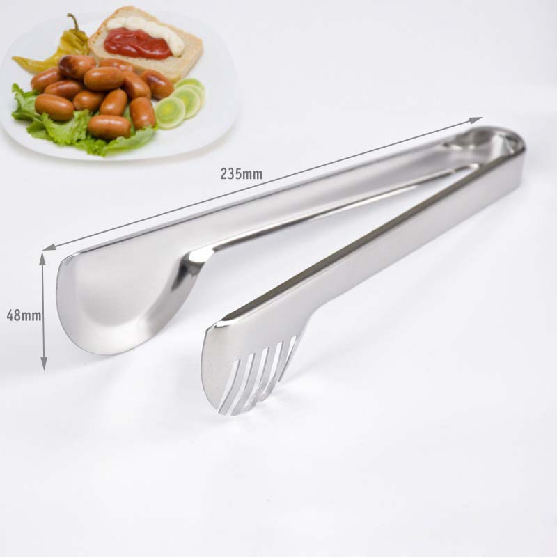 Multi-Function Steianless Steel Bread Tongs, Ice Tongs, Food Tongs