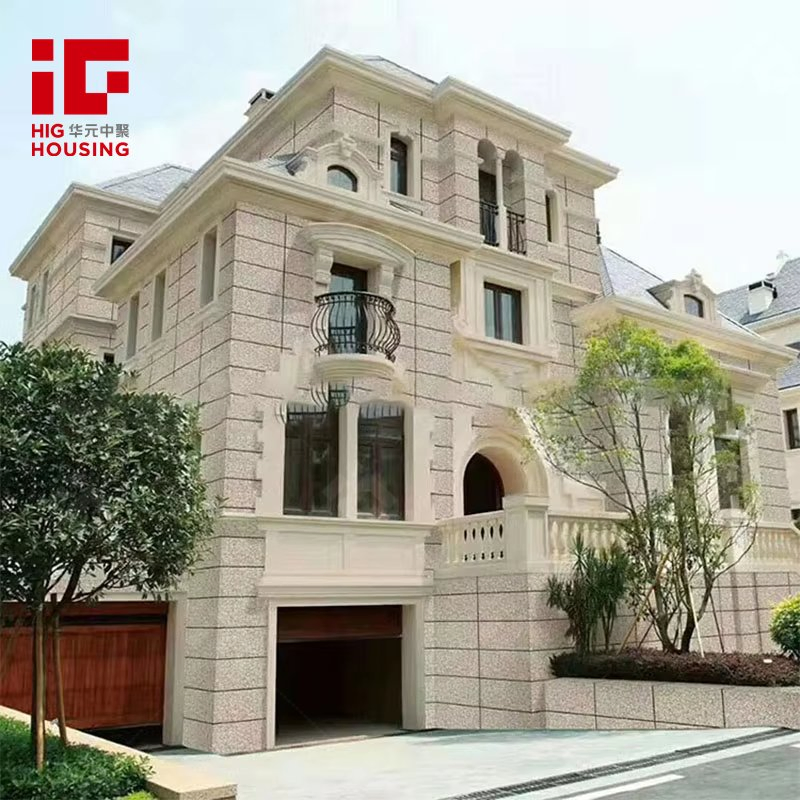 Custom Prefab Villa with Tailored 3D Solutions Luxury Light Steel Villa