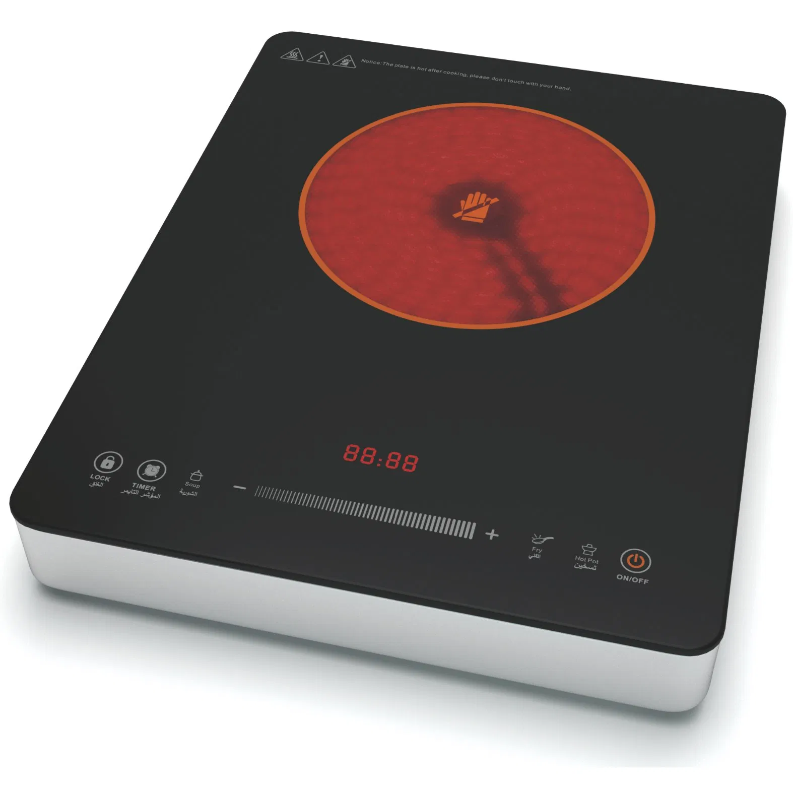 2200W CE LVD CB EMC Approval Infrared Ceramic Highlight Cooker Stove Hob