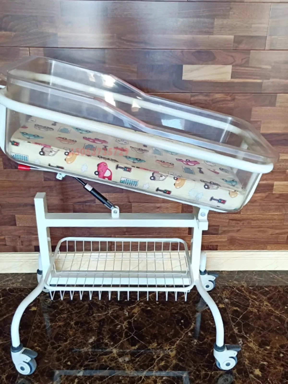 Medical Baby Stroller ABS Baby Stroller Confinement Center Baby Bed Newborn Care Bed Hospital Baby