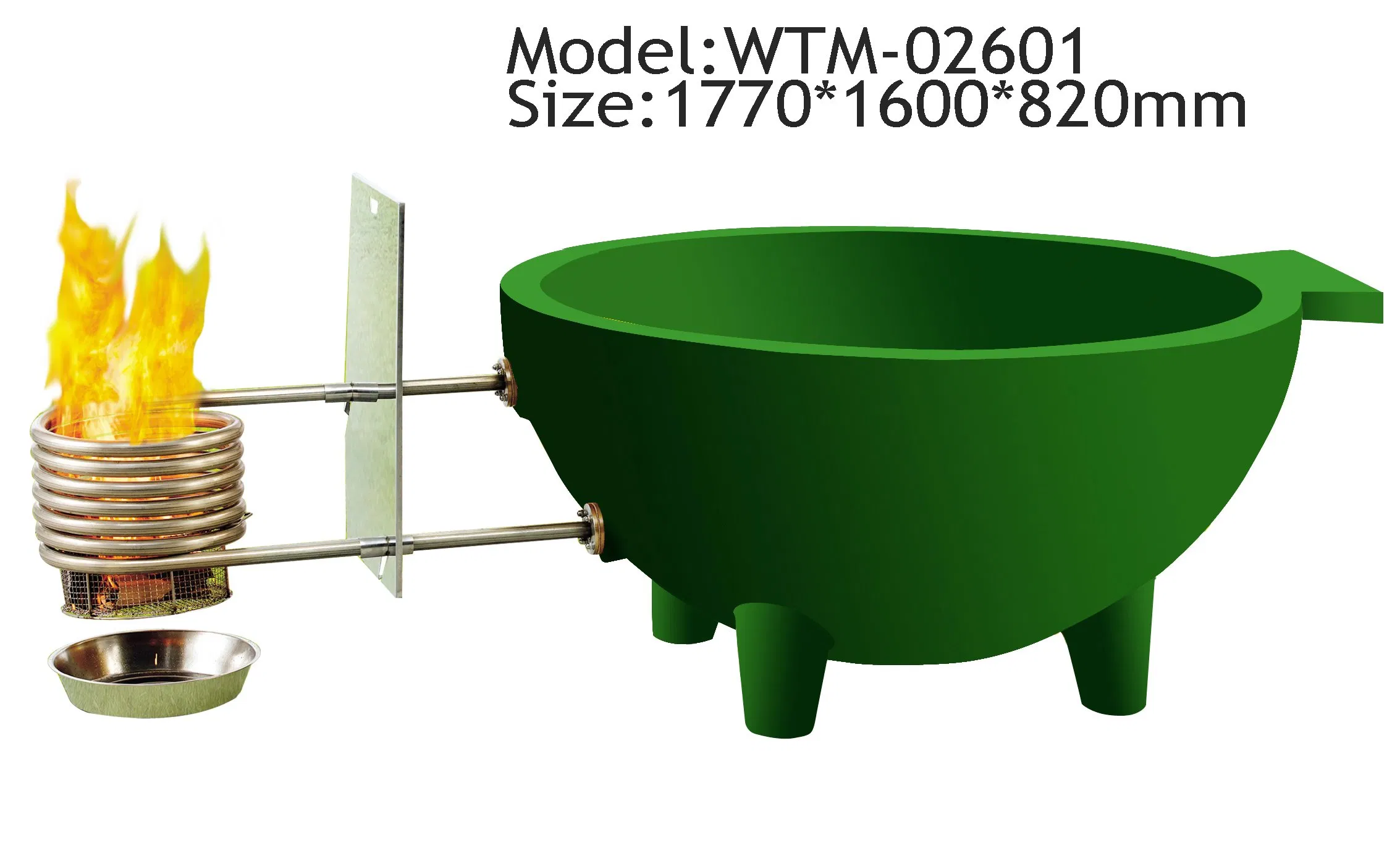 Уличная SPA-ванна Waltmal для BBQ и отдыха