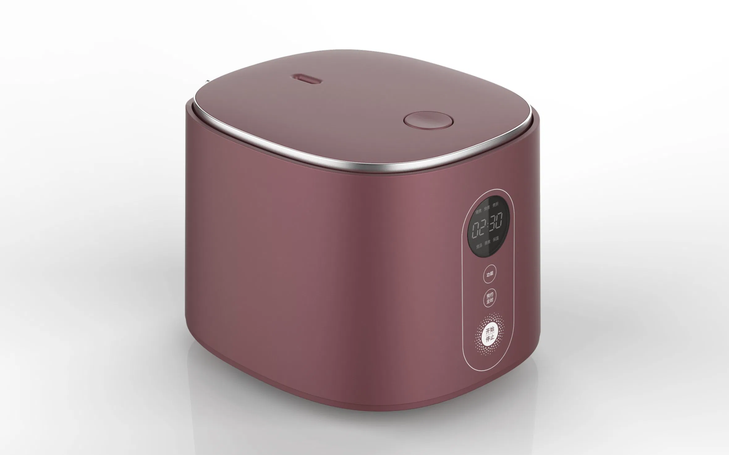 3L Stylish Electric Rice Cooker with Reliable Non-Stick Coating