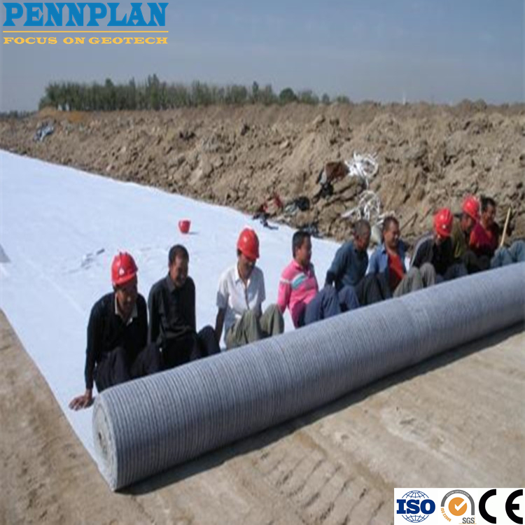 Bentonite Geotextile Waterproof Landfill System Geosynthetics Clay Layer Blanket