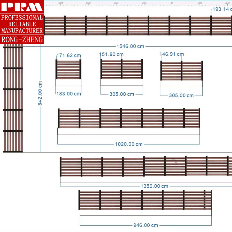 WPC Fence Panel Swimming Pool Tile WPC 3D/Wood Plastic Composite Flooring WPC Decking