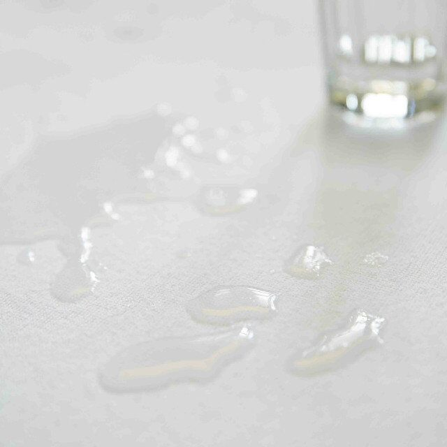 100% Terry Cotton Coated with Waterproof TPU Deep Pocket Knitted Elastic Skirt Bed Mattress Protector Cover