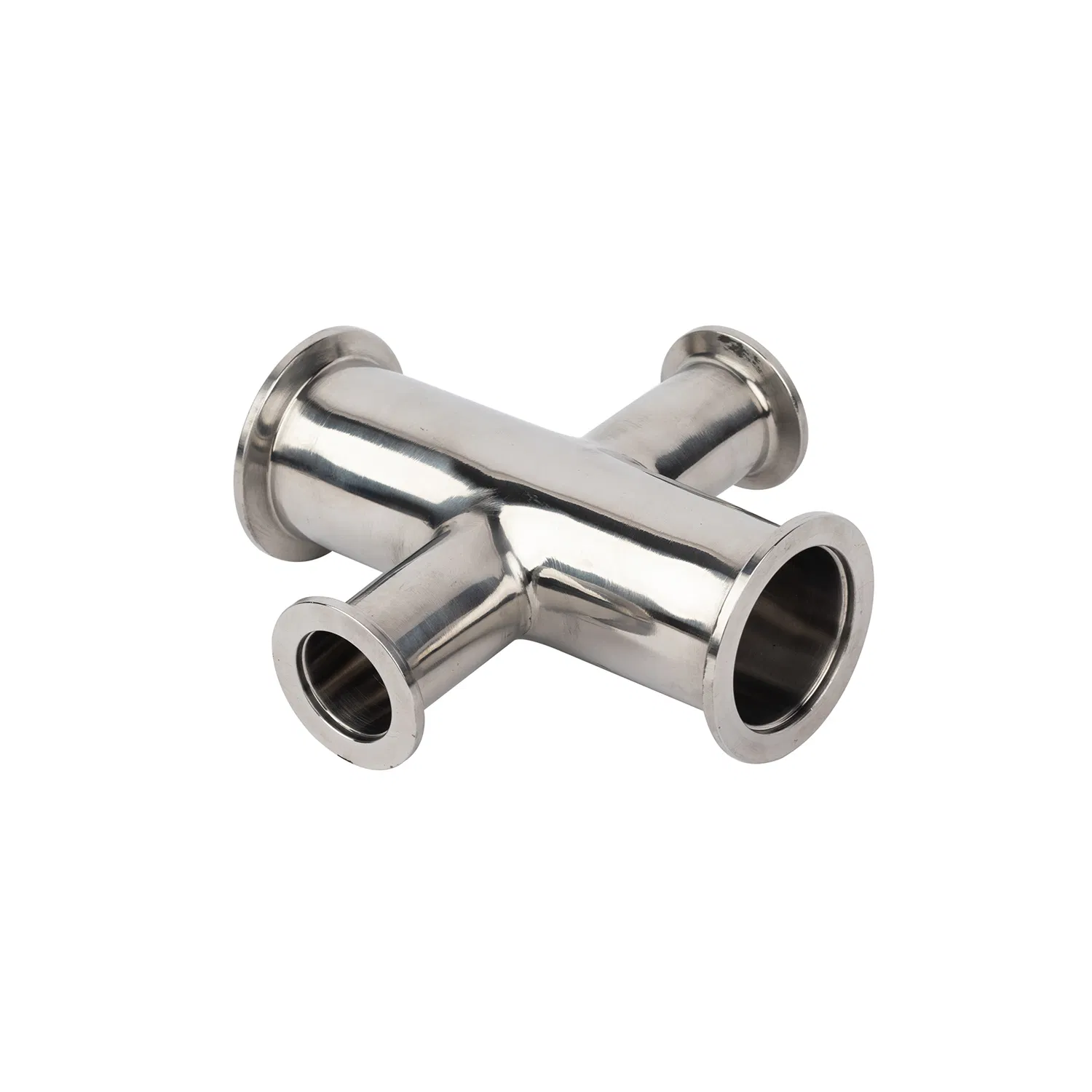 Kf Vacuum Stainless Steel Cross