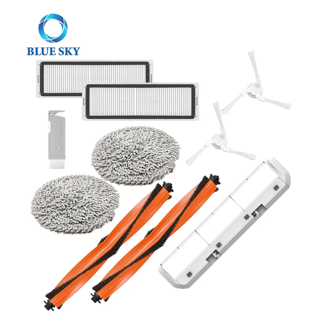 Replacement Main Side Brush Filter Mop Cloth Accessories for Mijia PRO Xiaomi Stytj06zhm Self Cleaning Robot Vacuum Cleaner