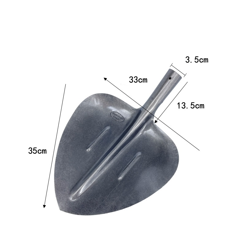 Non-Slip Tools Manganese Steel Hand Garden Tools Shovel Russia Model Agricultura Shovel