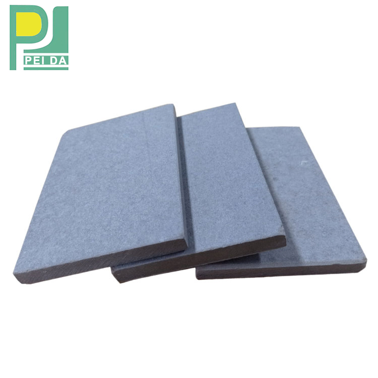 Indoor Lightweight Partition Wall Smooth Fiber Cement Board Panel