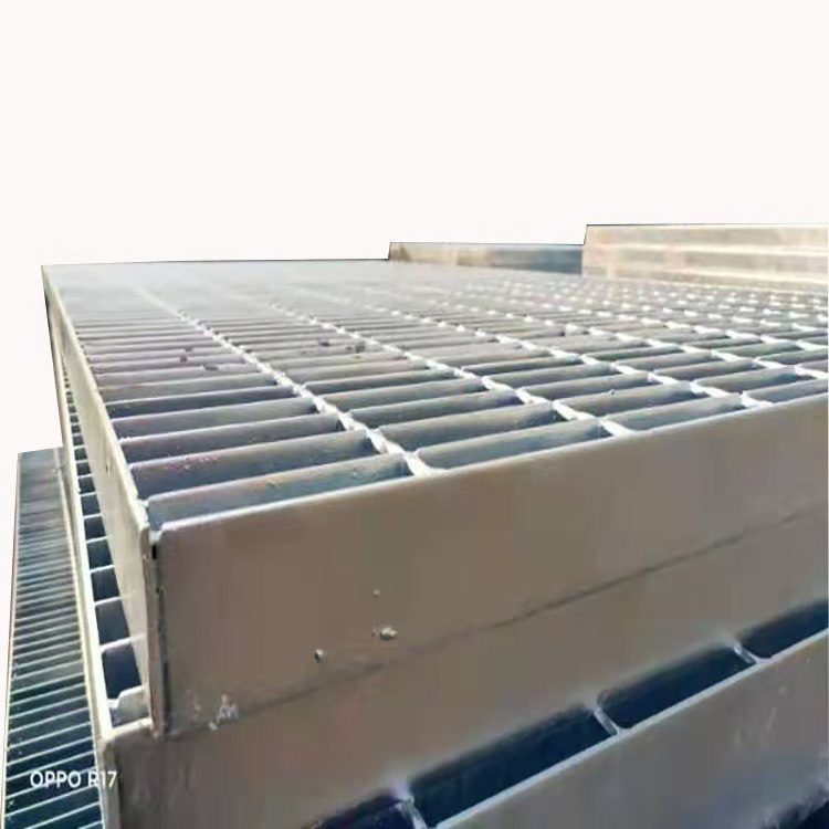 Building Materials Ms Galvanized Metal Steel Bar Grating with Fixing Clips for Municipal Projects