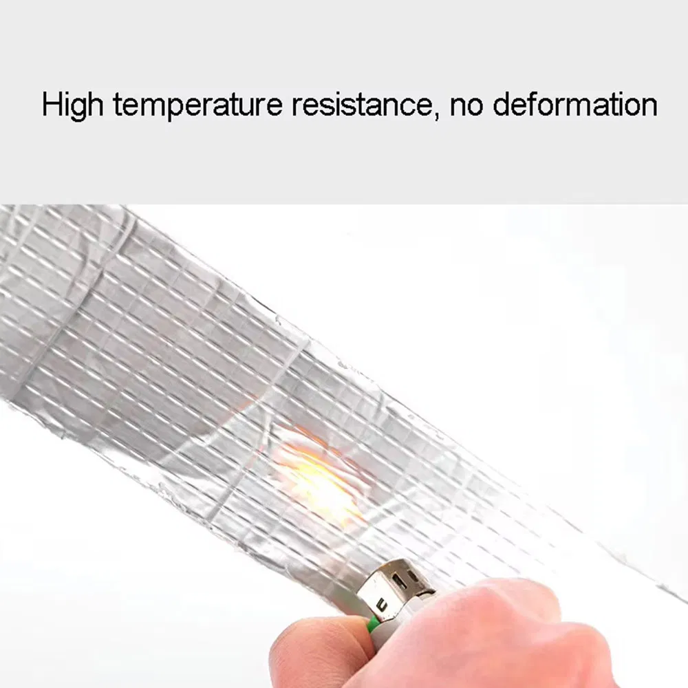 Super Strong Aluminum Foil Butyl Rubber Waterproof Tape for Steel Roofs Patching and Gutter Leak Repair