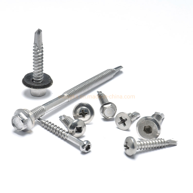 Stainless Steel 304 Phillips Pan Head Self Drilling Sheet Metal Screws