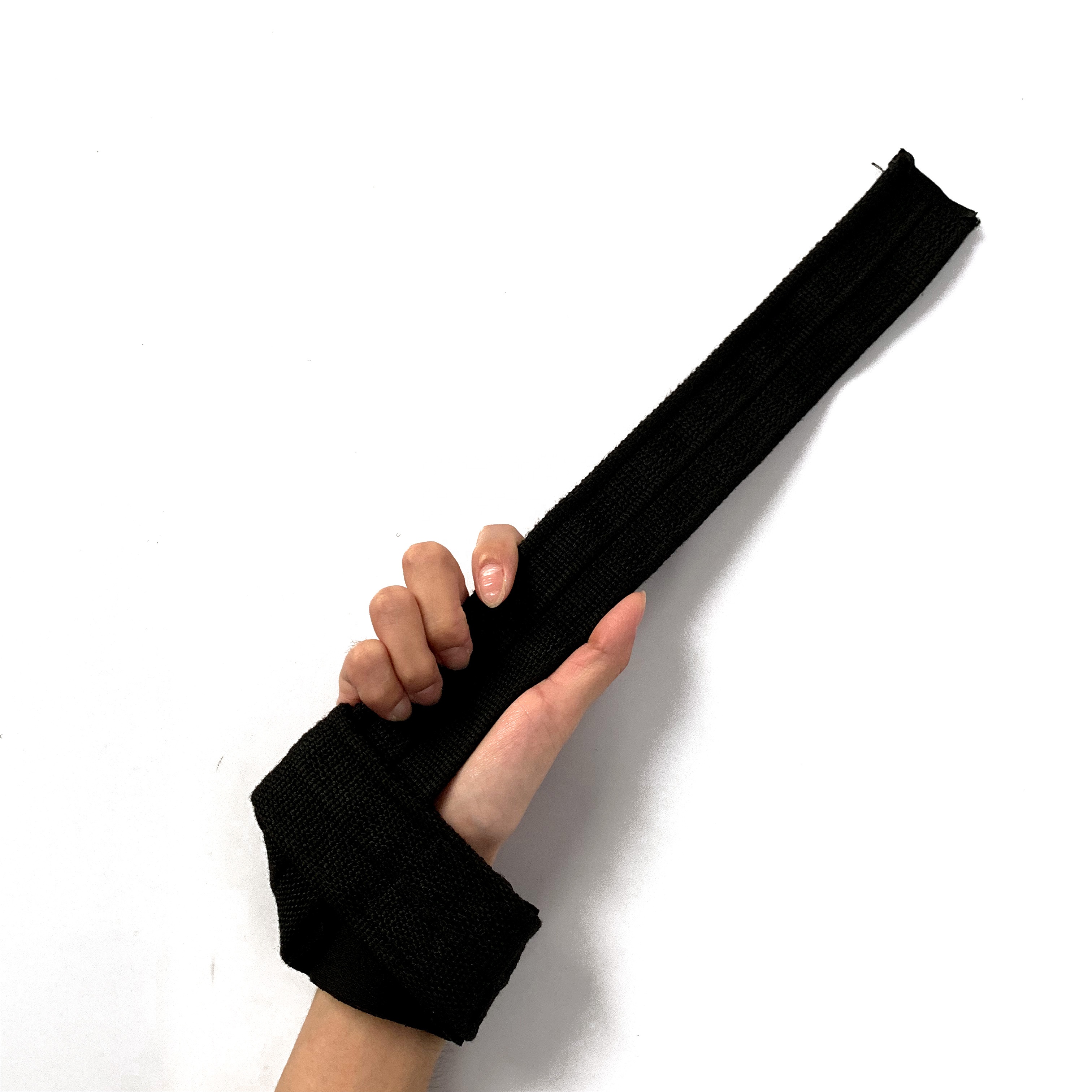 Лямки для тяжелой атлетики силиконовые с поддержкой запястья