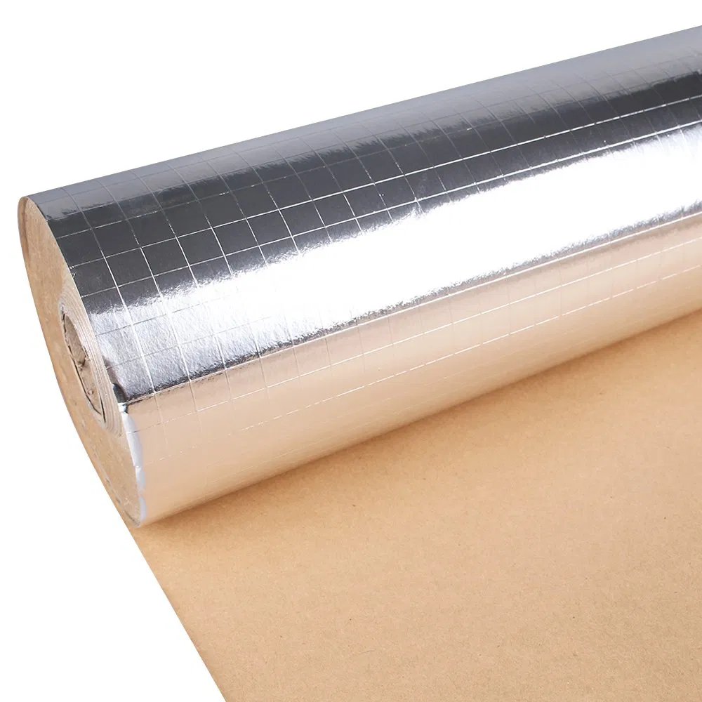 Aluminum Single-Sided Kraft Paper Aluminum Foil Coated Square Bar for Architectural Decoration