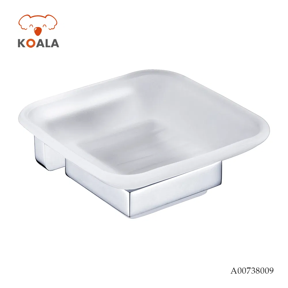 Мыльница настенная хром для ванной