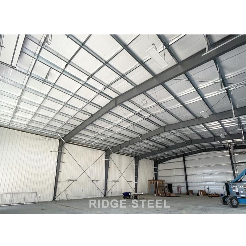Easy to Install Warehouse Shed Building Prefabricated House Hangers Steel Structure Factory
