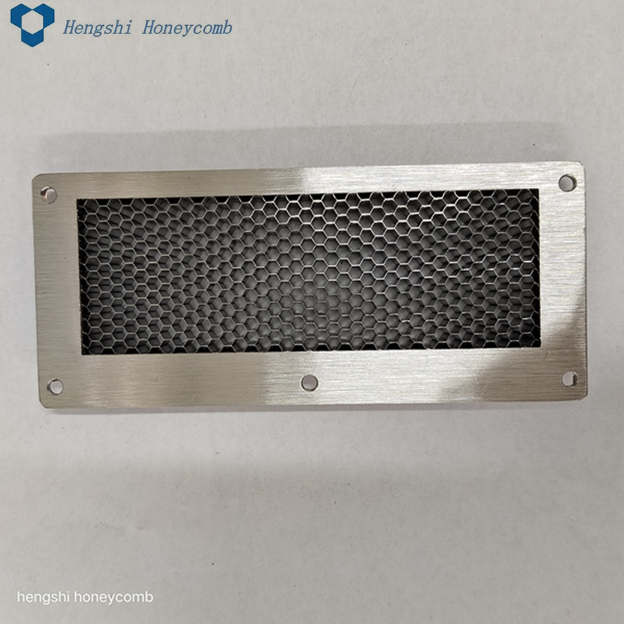 High Performance Communication Shelter Used Application Finger Stock Steel Honeycomb Vent