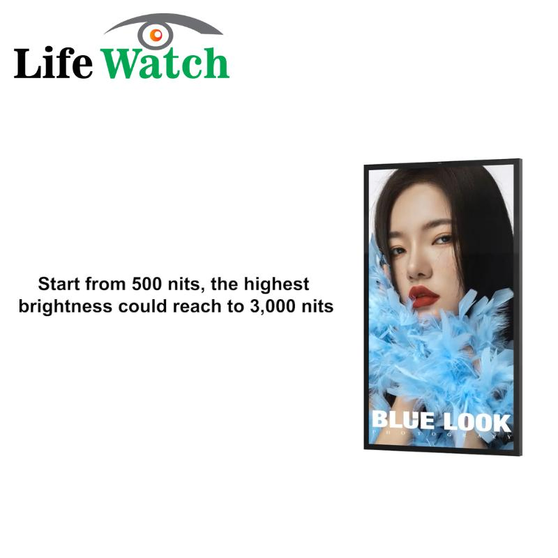 32 Inch IP66 All Weather Proof Android Media Player Outdoor Wall Mounted LCD Digital Signage