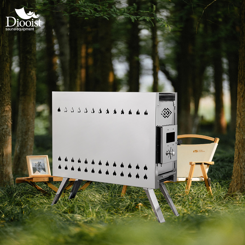 Indoor Sauna Wood Burning Stove Camping Outdoor Tent Wood Burning Cooking Stove