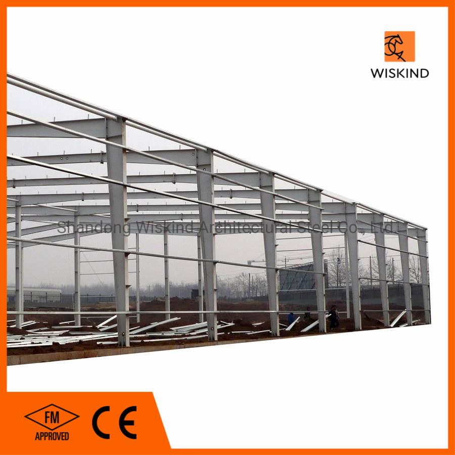 China Q345b Prefab Steel Structure Building with Beam for Warehouse /Commercial Workshop /Industrial Storage Shed /Metal Garage Plant