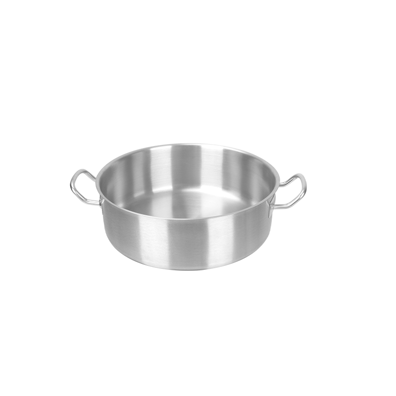 Классическая эргономичная кастрюля из нержавеющей стали