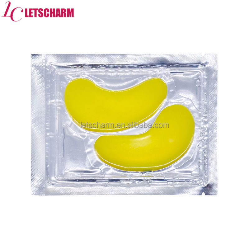 Ls079 OEM Customizable Gel Eye Mask: Reusable Glitter-Infused Cold Pads for Face