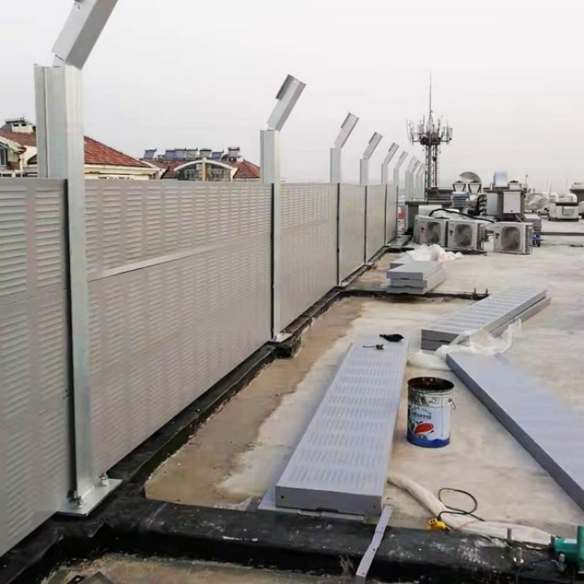 Cooling Tower Sound Barrier Walls Highway Noise Barrier for Highway Application