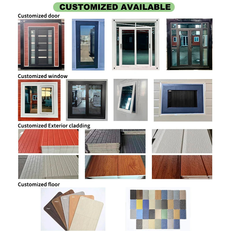 Factory Prefabrication Eco Friendliness Cheap Manufactured Homes Capsule Home Expandable Container House