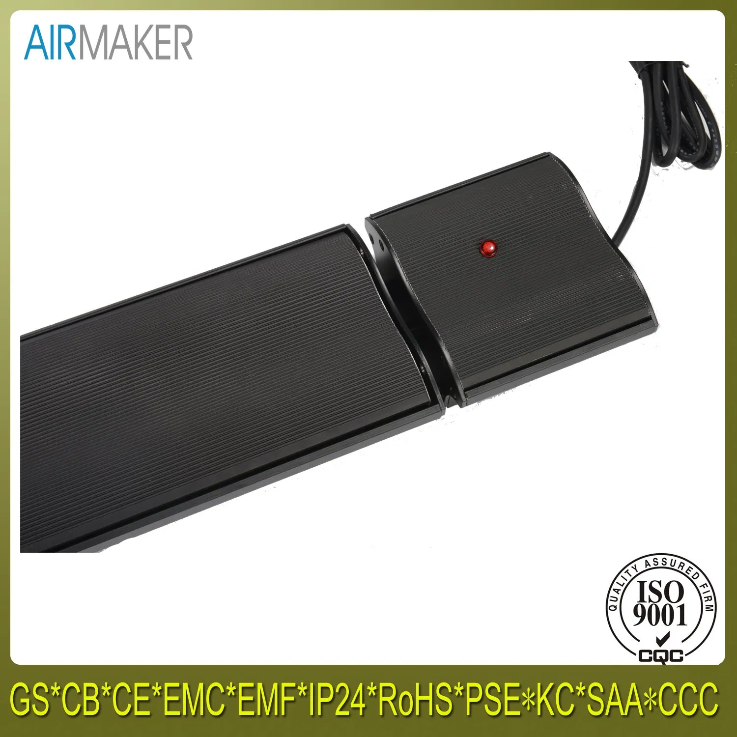3000W Umbrella Heating Sunroom Ceiling Fan Heater/Electrical Heater with SAA/GS/CE