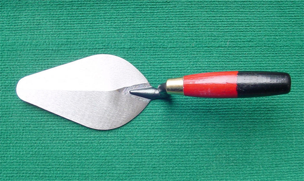 Bricklaying Trowel with Plastic Handle for Building
