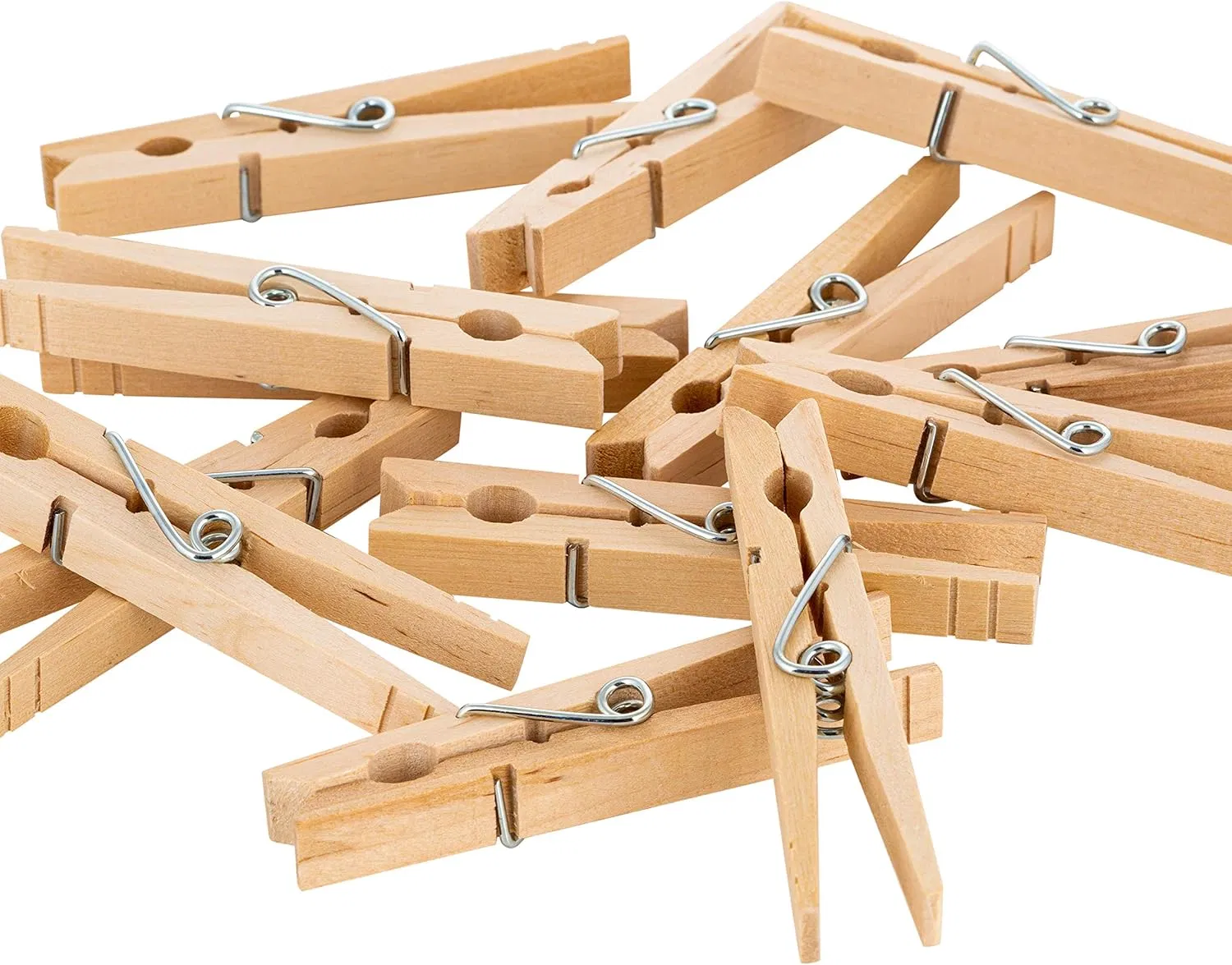 2.9 Inch Heavy-Duty Rust Proof Bamboo Clothes Clip