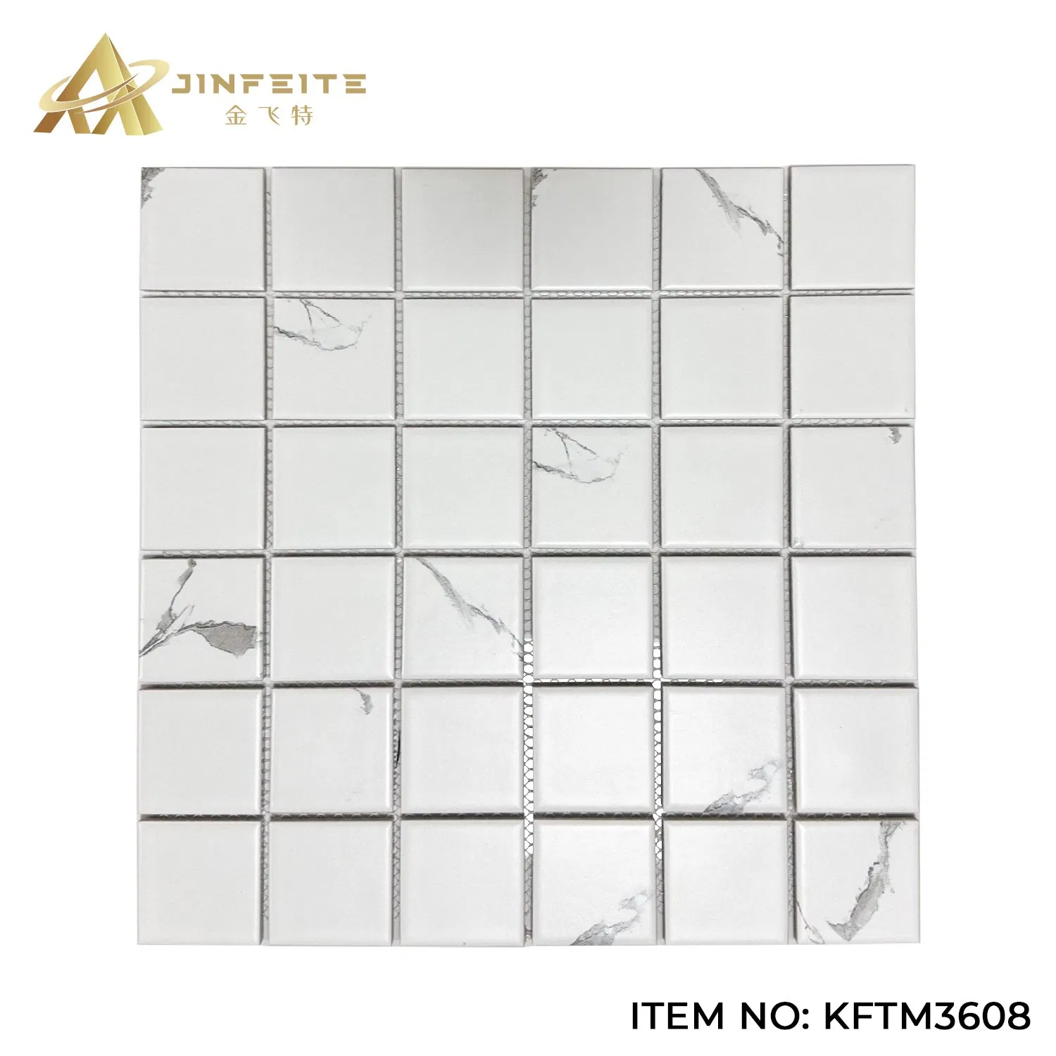 Sky Blue High Gloss Porcelain Mosaic Cheap Price for Swimming Pool