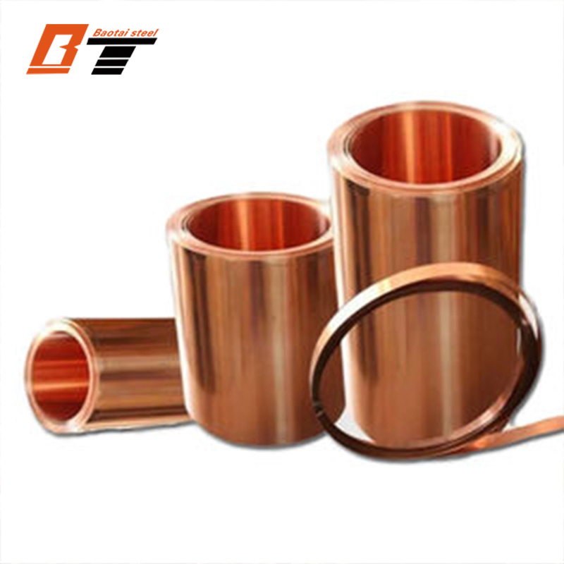 High Purity Straight C101 Rigid Cold Drawn Seamless Straight 99.95% Pure Copper Heat Tube Copper Bare Tube