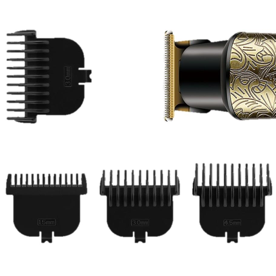 Gold Electric Hair Cutting Machine Rechargeable New Hair Man Trimmer