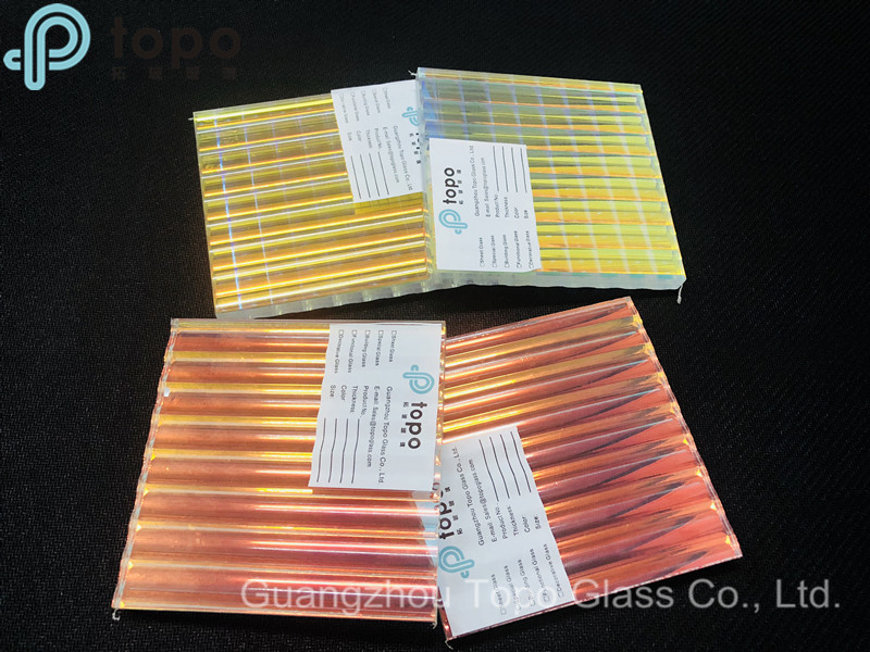 Pattern Laminated Glass with Color Changed PVB Film (LG-TP)
