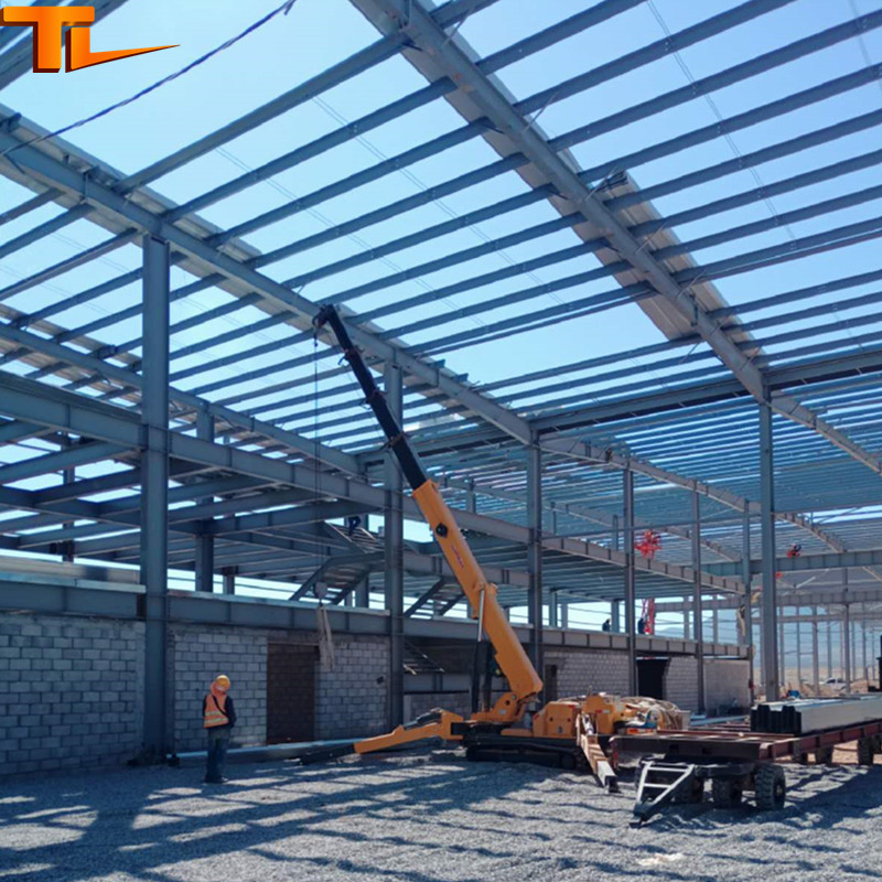 Cheap Prefabricated Workshop Prefab Steel Structure Building Material Galvanized Steel Purlin